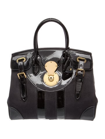 Leather Top Handle Bag