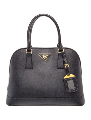 Saffiano Leather Top Handle Bag