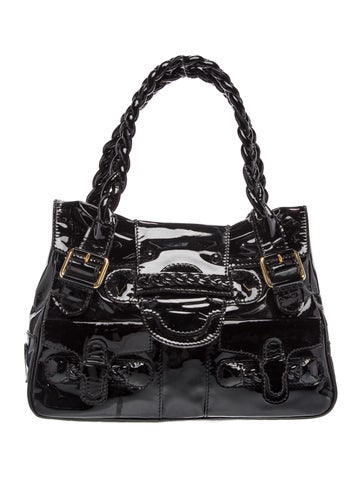 Patent Leather Shoulder Bag