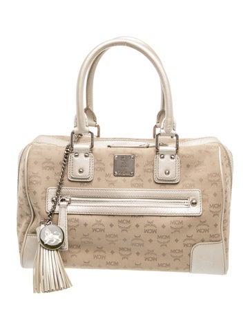 Jacquard Top Handle Bag