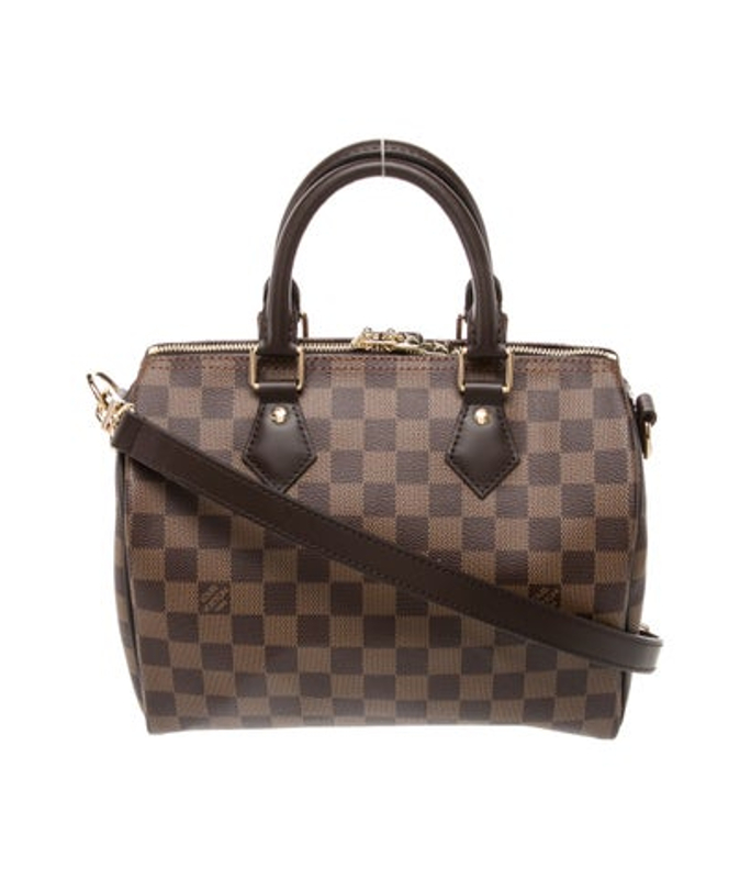 Louis Vuitton Vuitton Damier Ebene Speedy Bandouliere 25