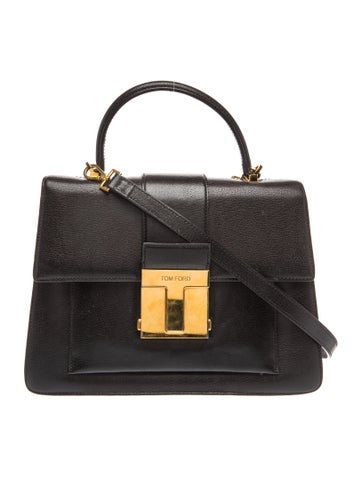 Tom Ford Leather Top Handle Bag