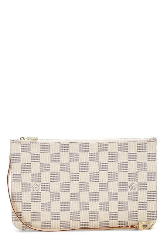 Damier Azur Neverfull Pouch MM NM