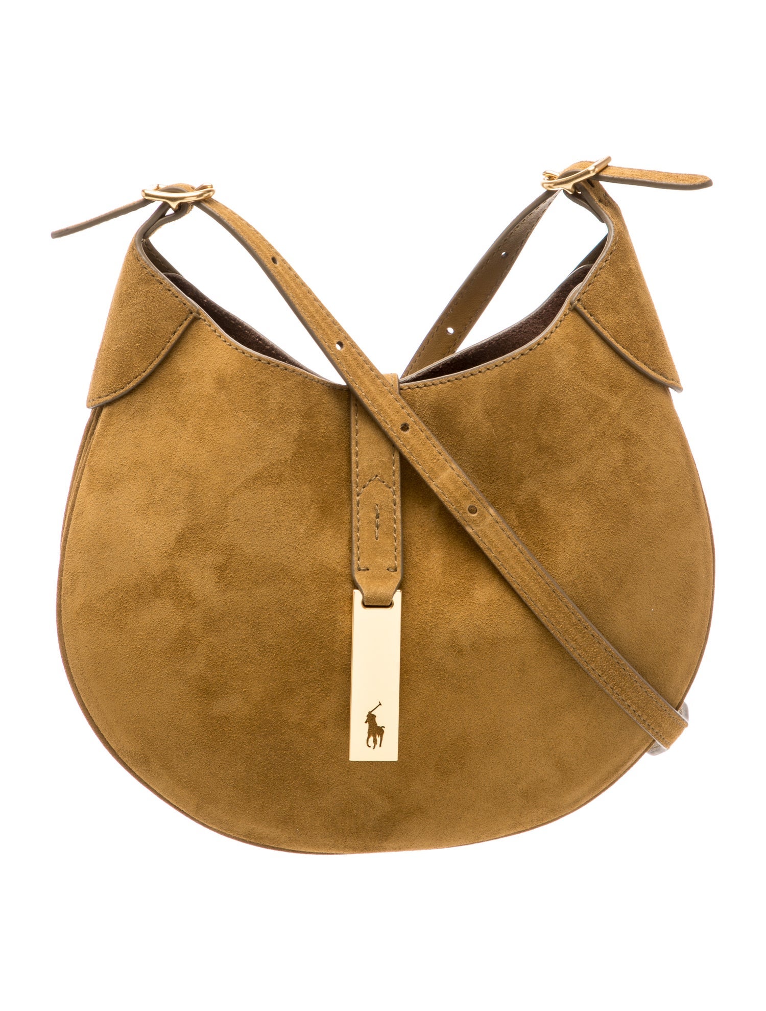 Suede Crossbody Bag