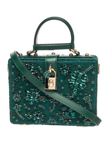 Lace Top Handle Bag w/ Tags