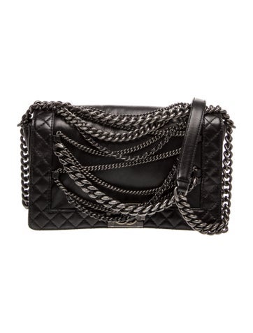 Paris-Dallas Large Enchained Boy Bag