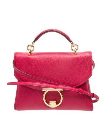 Leather Top Handle Bag