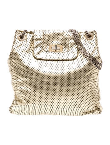 Large Drill Accordion Tote