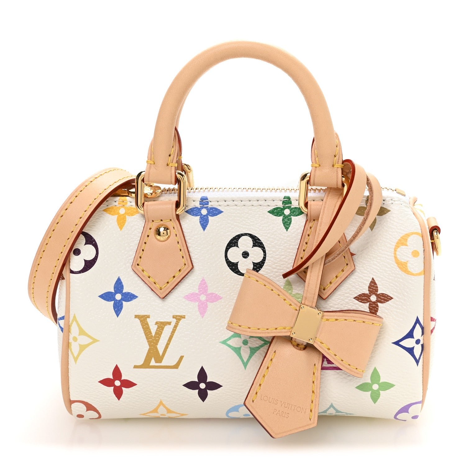 Louis Vuitton LV X TM Monogram Multicolor Nano Speedy White