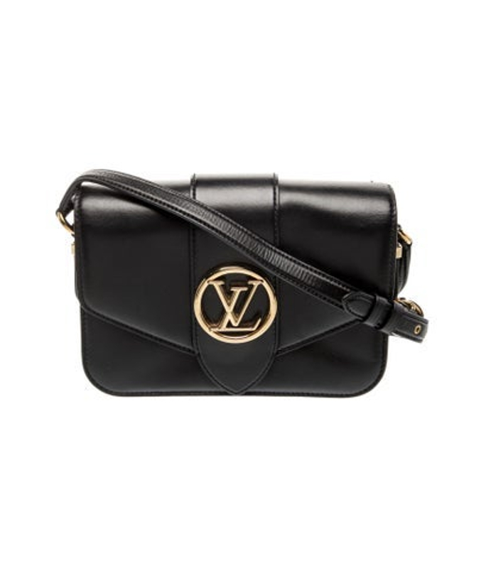 Louis Vuitton Vuitton Calfskin Lv Pont 9 Mm