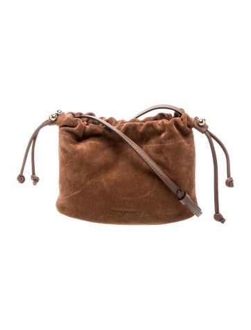Suede Bucket Bag w/ Tags
