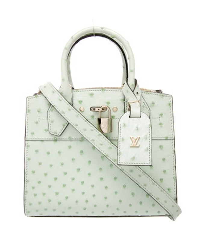 Louis Vuitton Vuitton Ostrich City Steamer Pm