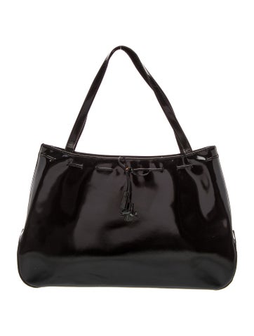 Patent Leather Shoulder Bag