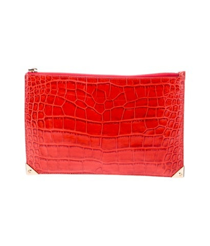 Alexander Wang Wang Embossed Leather Clutch