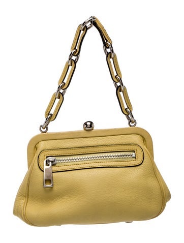 Leather Top Handle Bag