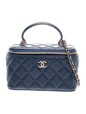 Top Handle Vanity Case w/ Chain