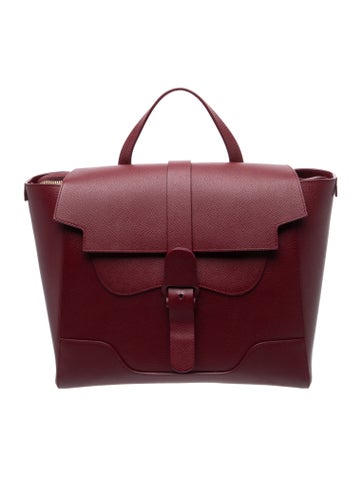 Leather Top Handle Bag