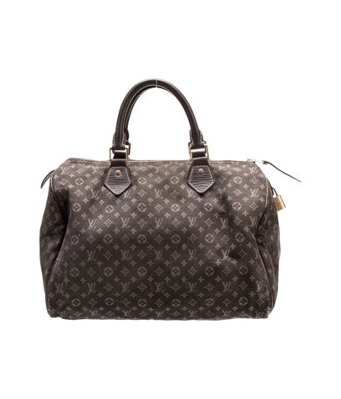 Louis Vuitton Vuitton Monogram Mini Lin Speedy 30