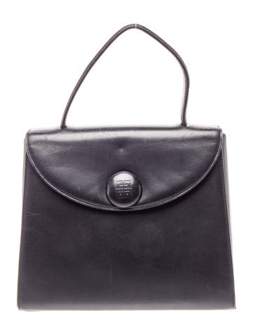 Leather Top Handle Bag Vintage