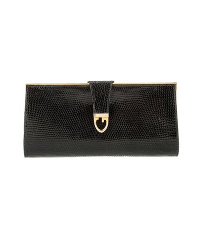 Gucci Embossed Leather Clutch