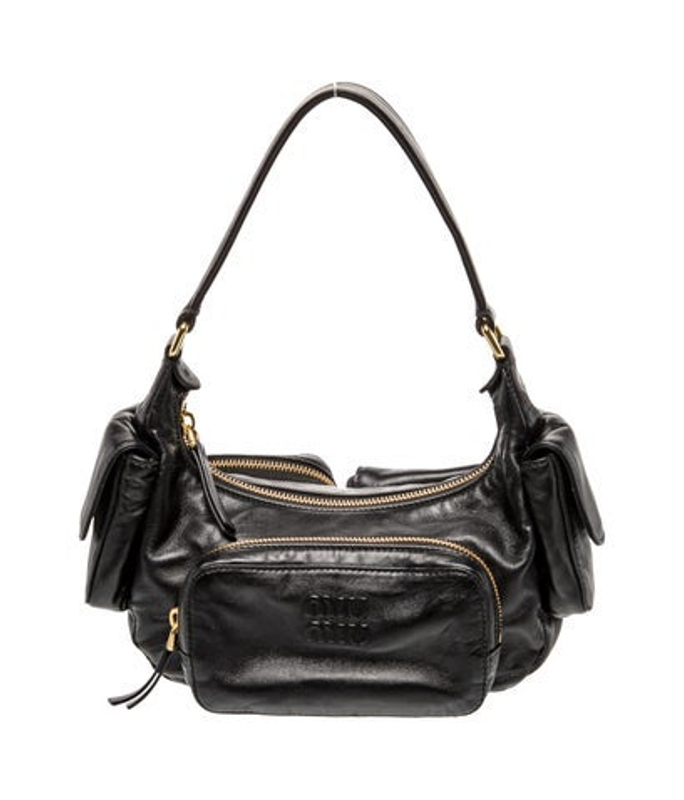 Miu Miu Miu Leather Shoulder Bag