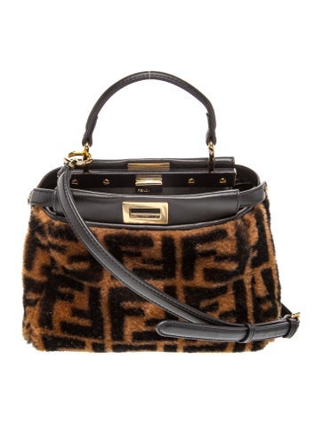 Fendi Zucca FF Peekaboo
