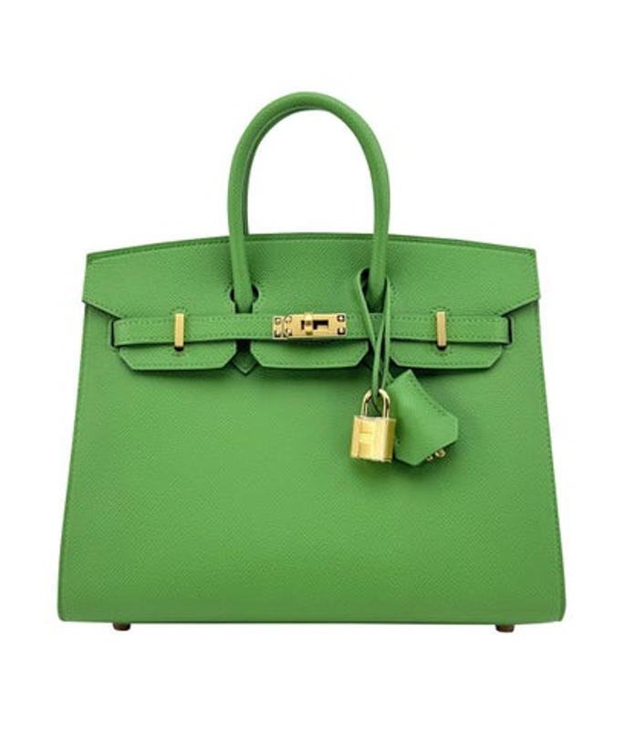 Hermes 2023 Epsom Birkin Sellier 25 W Tags