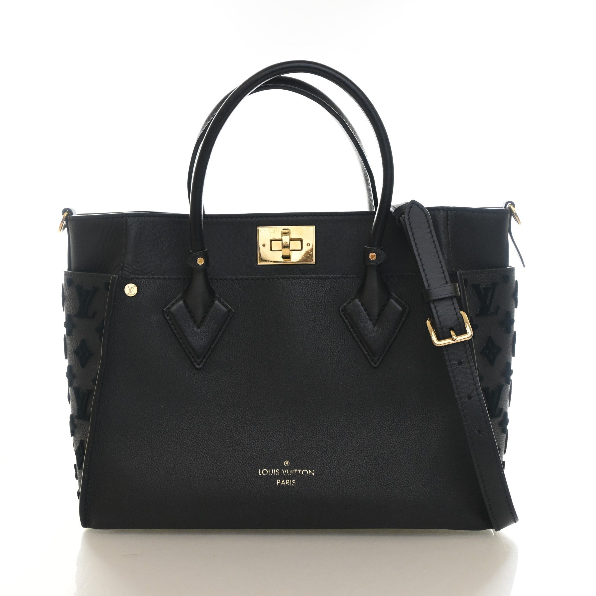 Louis Vuitton Calfskin On My Side MM