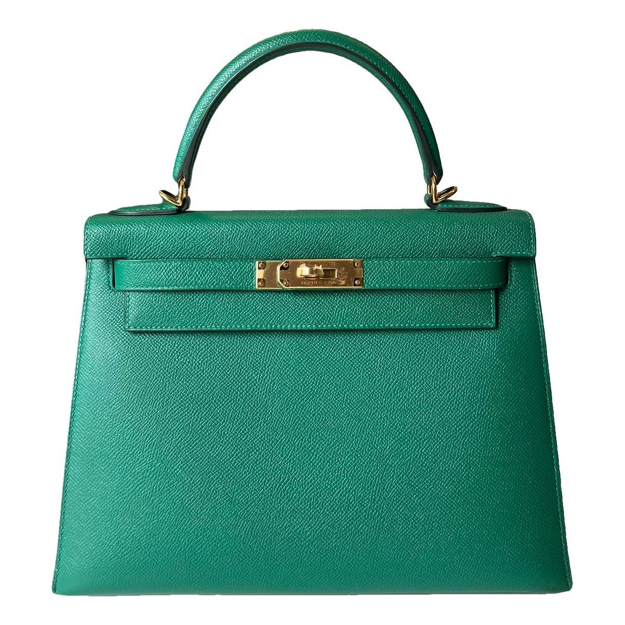 Kelly 28 leather handbag