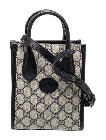GG Supreme Top Handle Bag