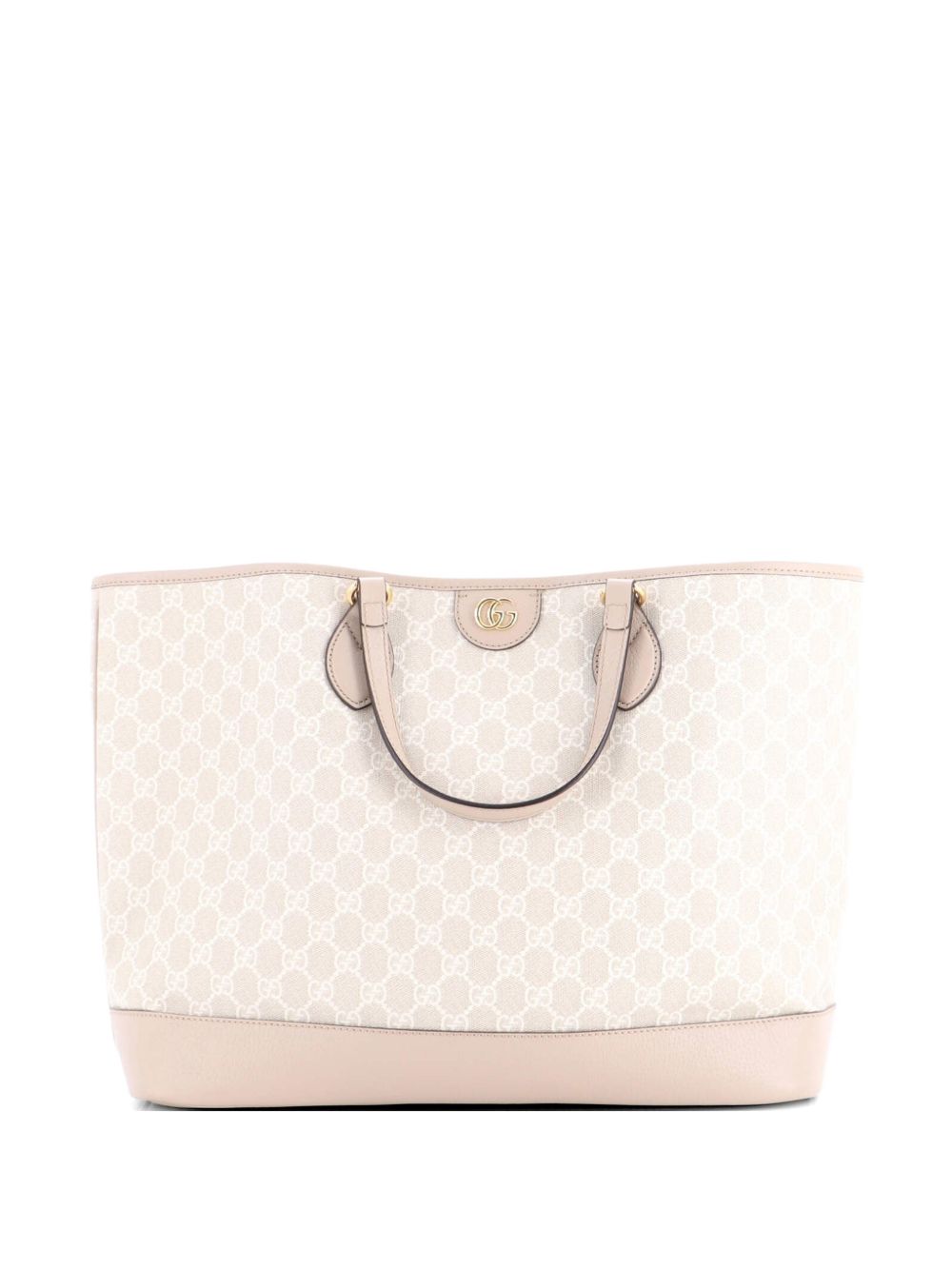 Ophidia Top Handle Shopping GG Coated Canvas and Leather Medium tote bag