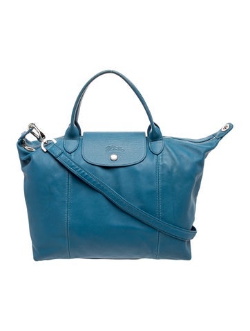 Longchamp Leather Top Handle Bag