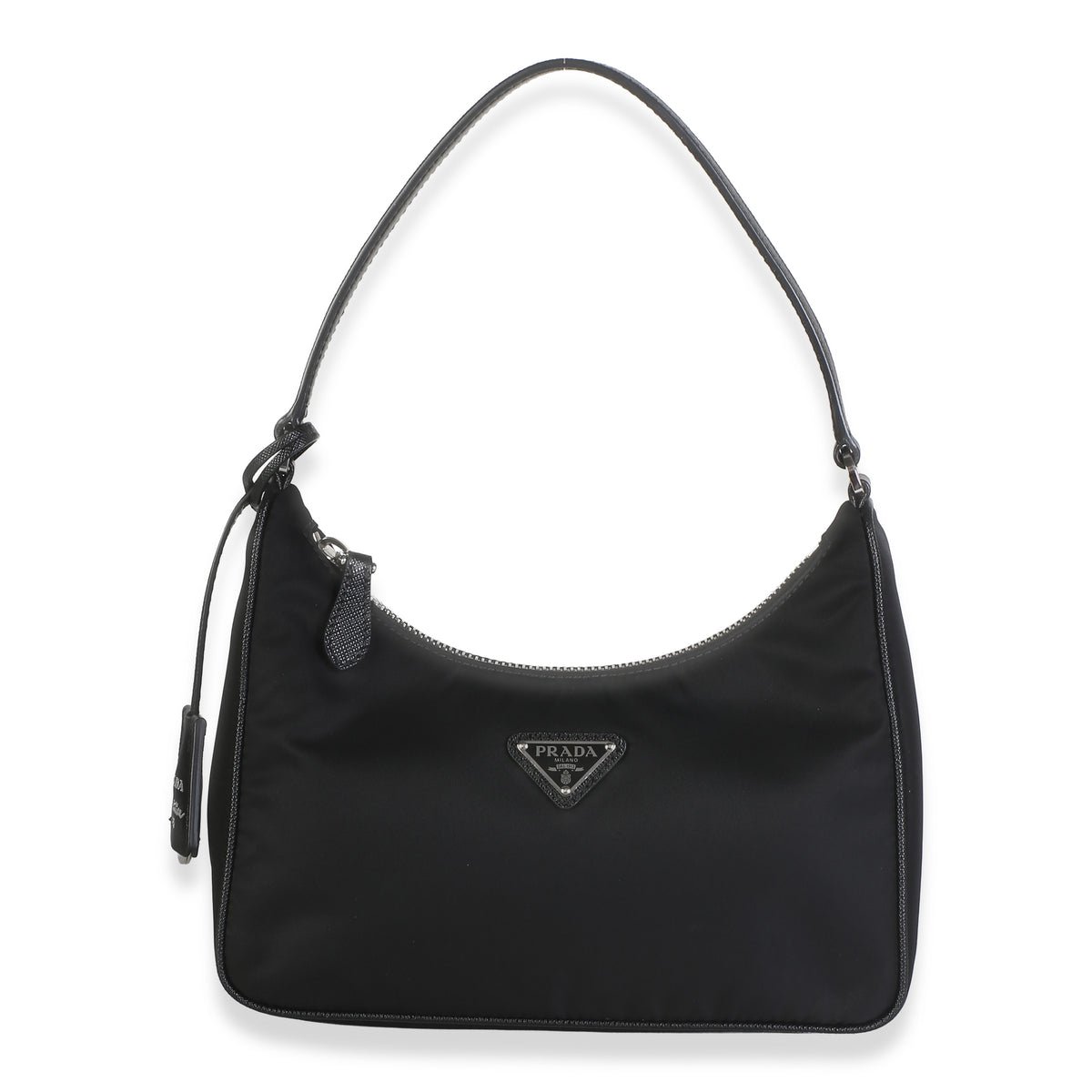 Black Re-Nylon Saffiano Mini Re-Edition 2005
