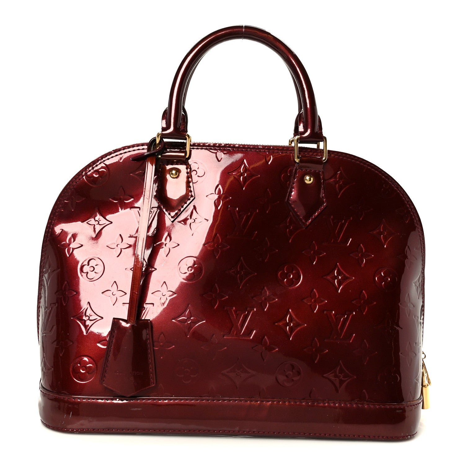 Louis Vuitton Vernis Alma PM Rouge Fauviste