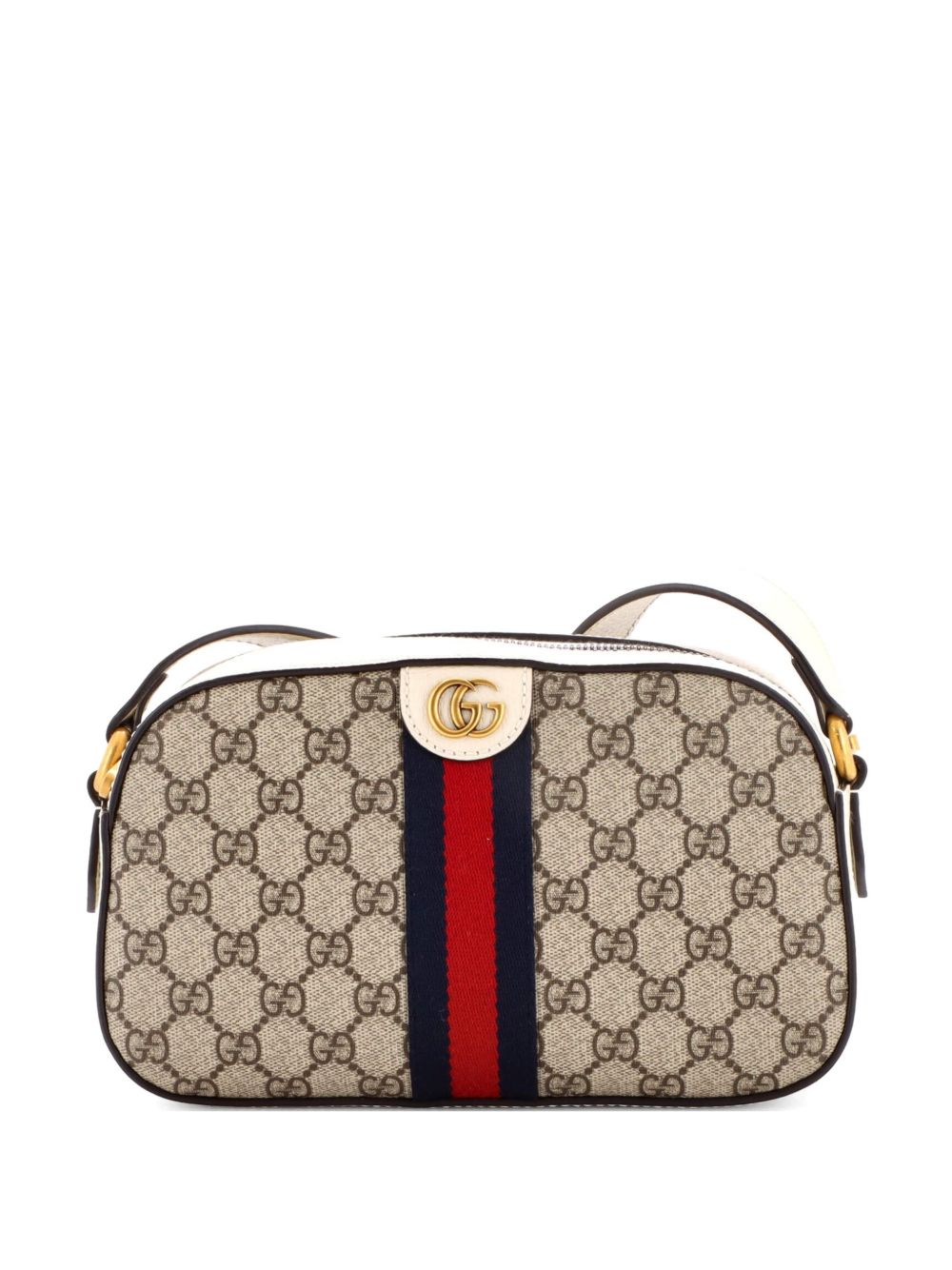 Ophidia Camera Shoulder Bag GG Coated Canvas with Leather Small crossbody bag