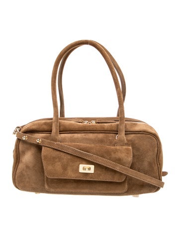 Suede Shoulder Bag