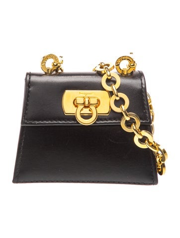 Ferragamo Leather Clutch