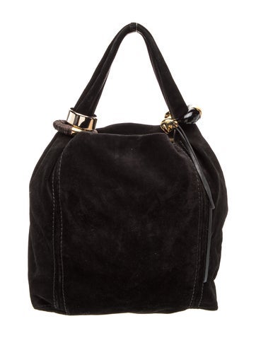 Suede Shoulder Bag