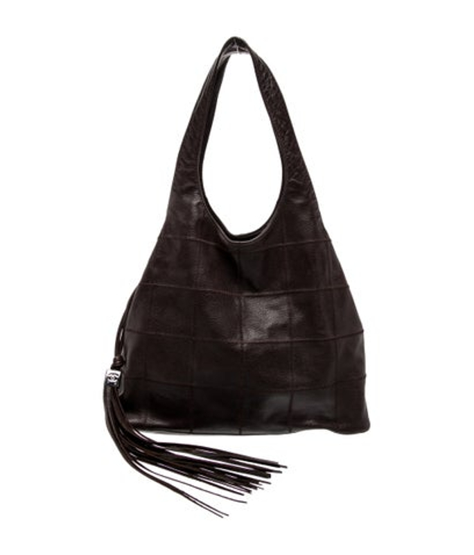 Chanel Square Quilt Tassel Hobo