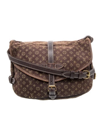 Louis Vuitton Monogram Mini Lin Saumur MM Vintage