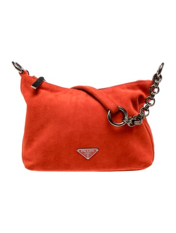 Enameled Metal Triangle Shoulder Bag
