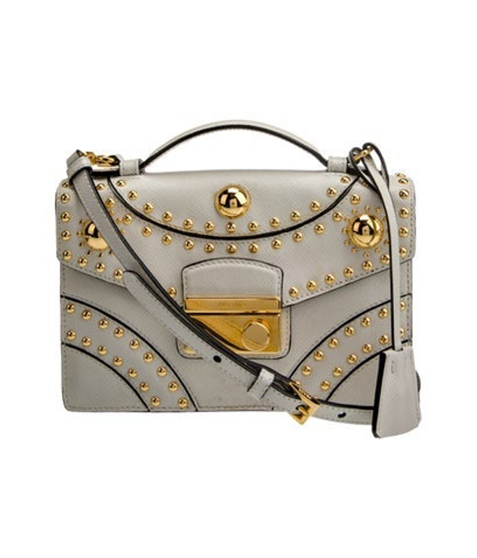 Prada Saffiano Leather Shoulder Bag