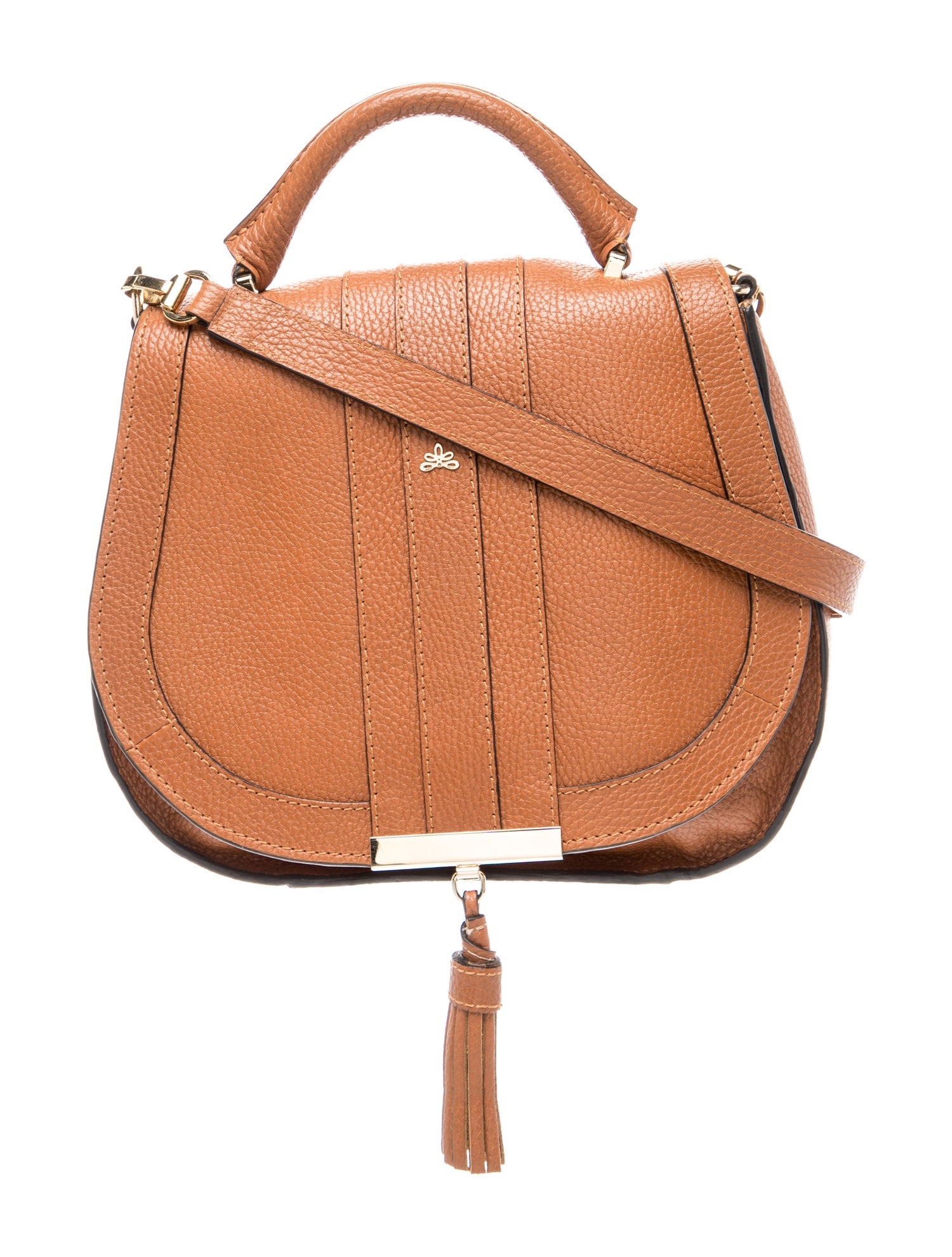 Leather Top Handle Bag