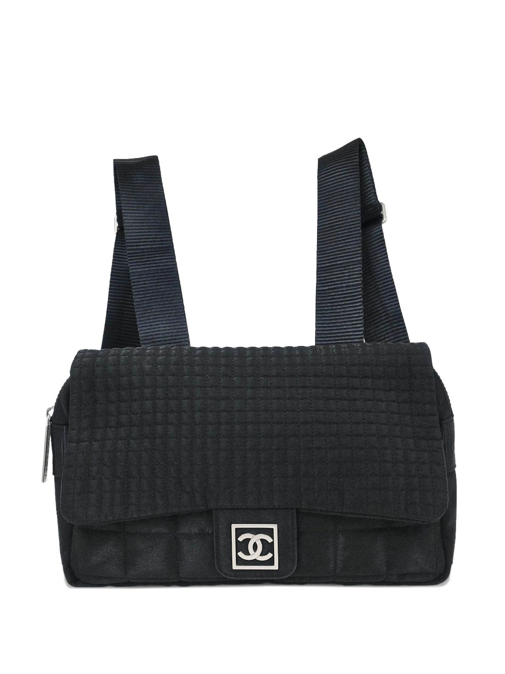 2006 Choco Bar quilted interlocking CC logo backpack