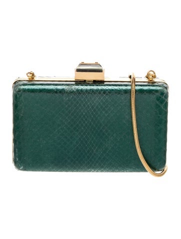 Lanvin Water Snake Clutch