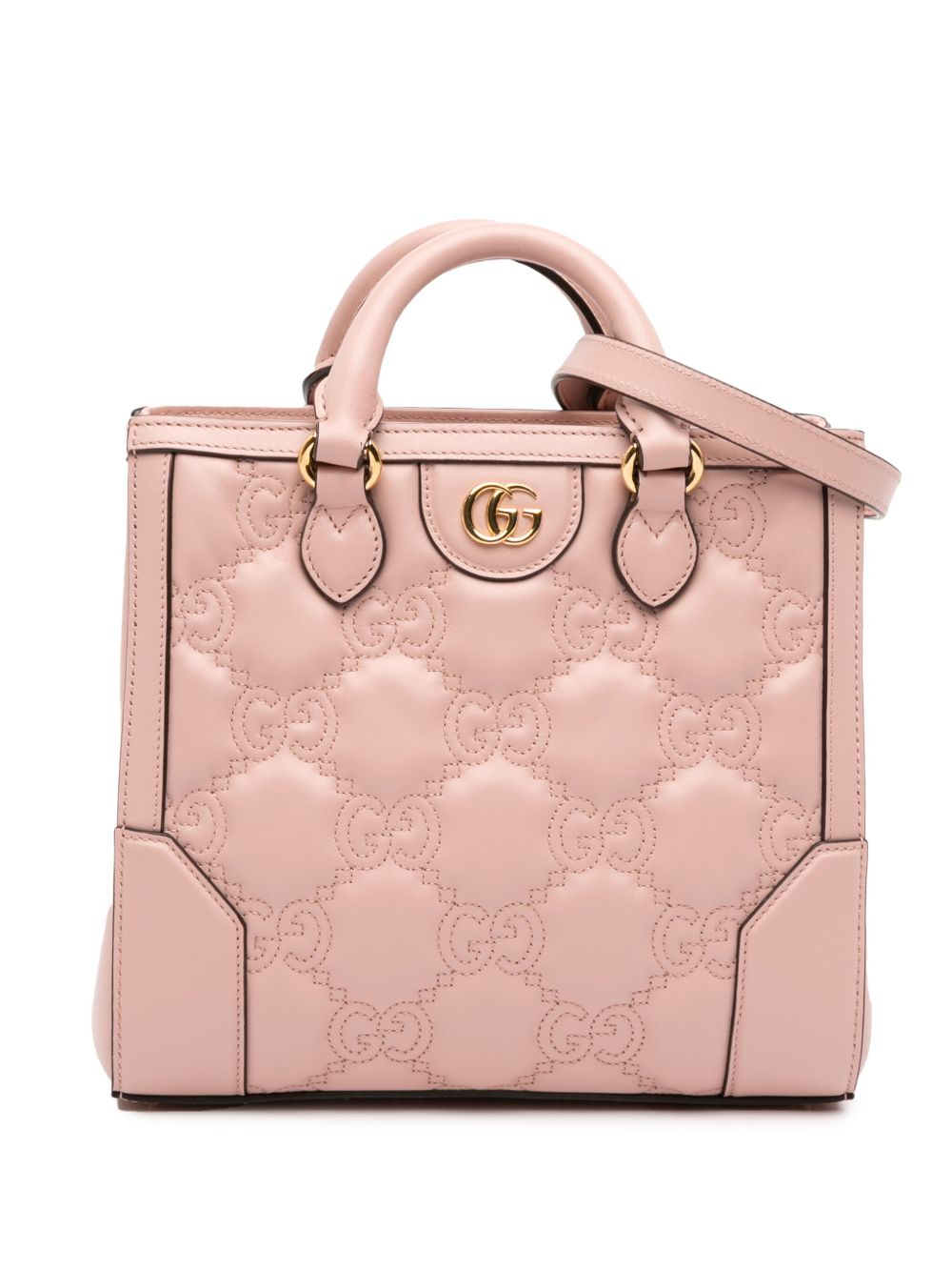 2016-2025 Mini GG Matelasse Leather Top Handle Bag satchel