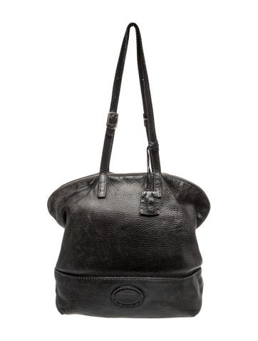 Leather Top Handle Bag Vintage