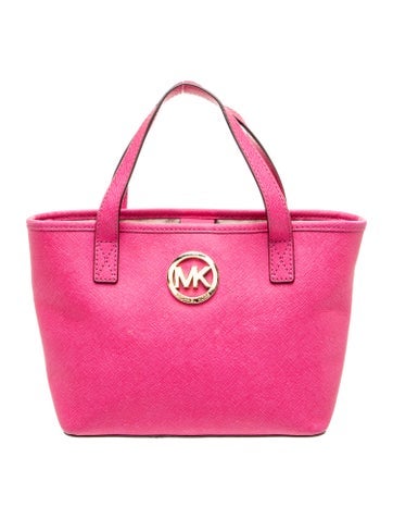 Saffiano Leather Top Handle Bag
