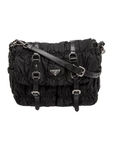 Tessuto Nylon Messenger Bag