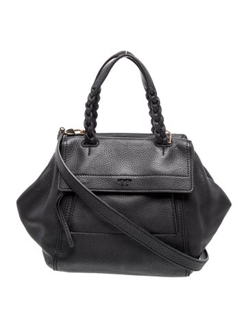 Leather Top Handle Bag